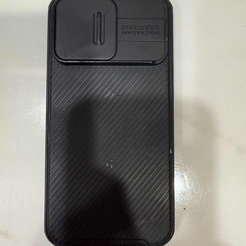 DISCOVER INNOVATION iPhone 13 Pro Max Black Phone Case